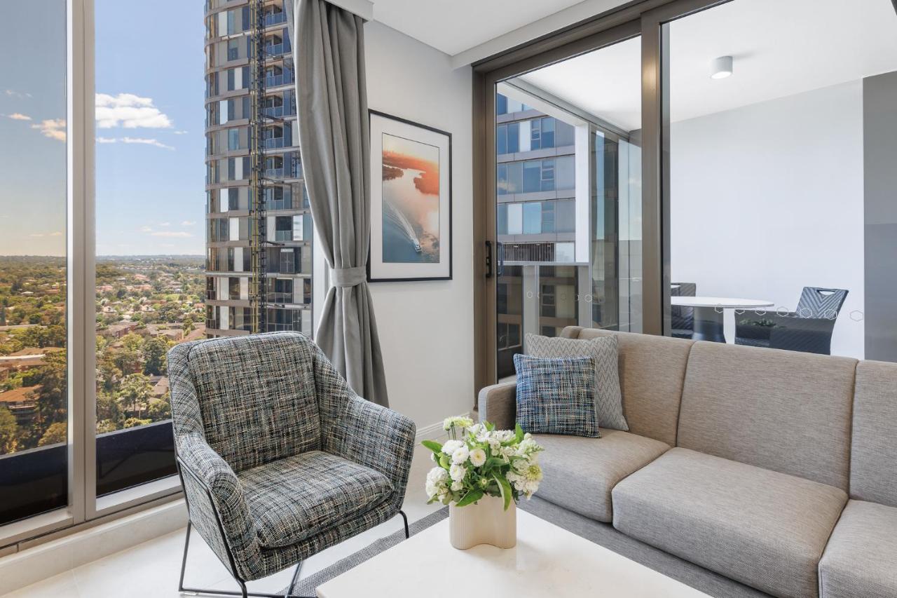 Meriton Suites George Street, Parramatta ซิดนีย์ ภายนอก รูปภาพ