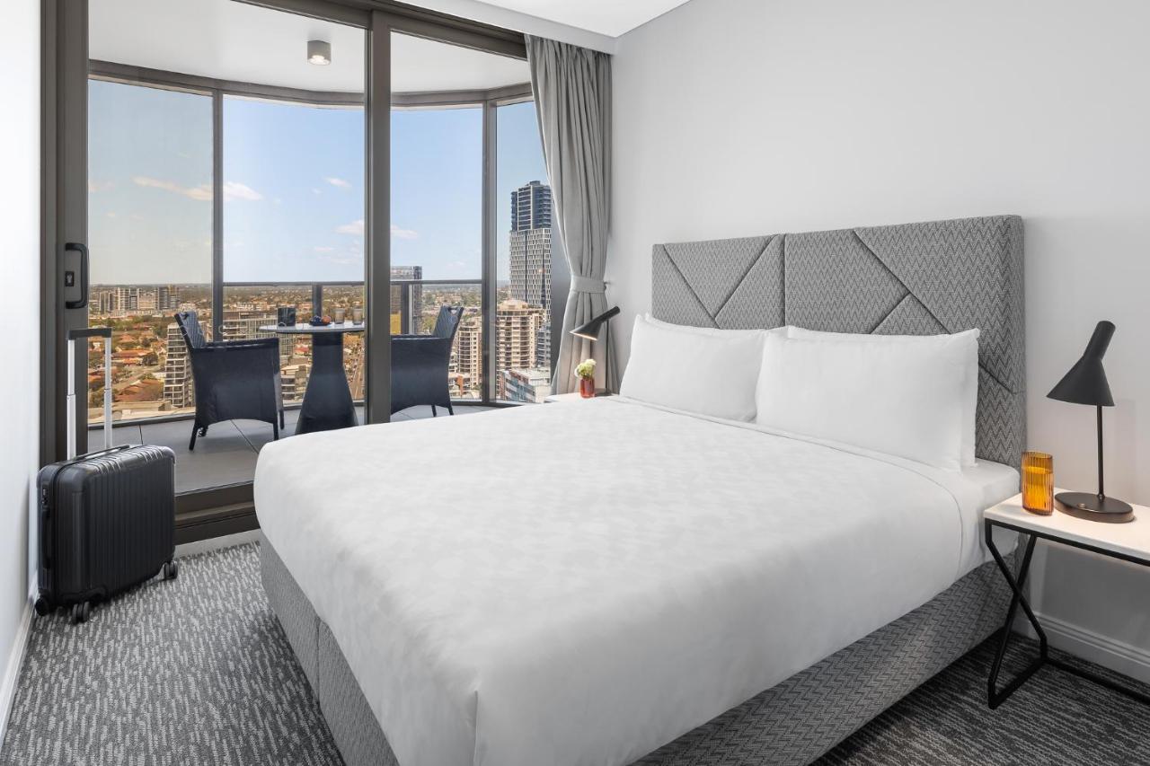 Meriton Suites George Street, Parramatta ซิดนีย์ ภายนอก รูปภาพ