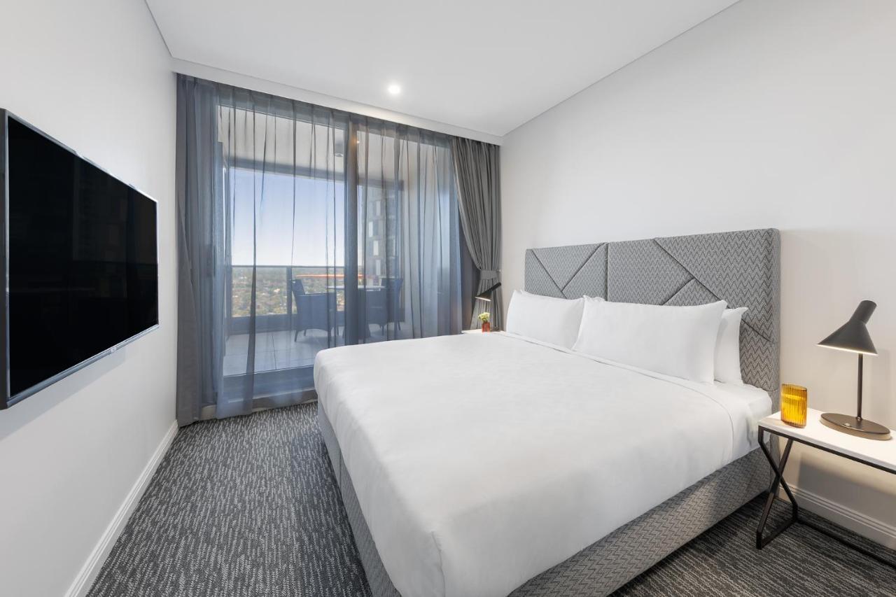 Meriton Suites George Street, Parramatta ซิดนีย์ ภายนอก รูปภาพ