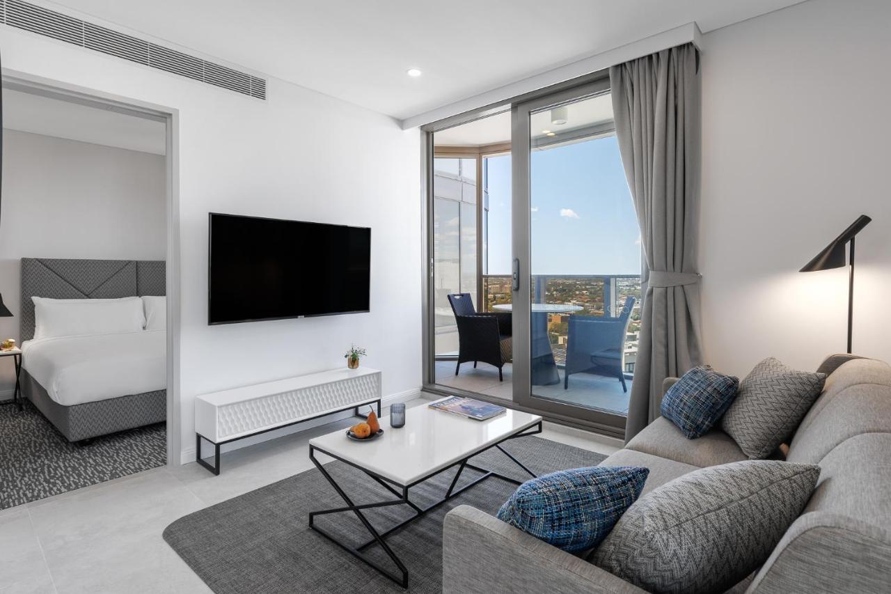 Meriton Suites George Street, Parramatta ซิดนีย์ ภายนอก รูปภาพ