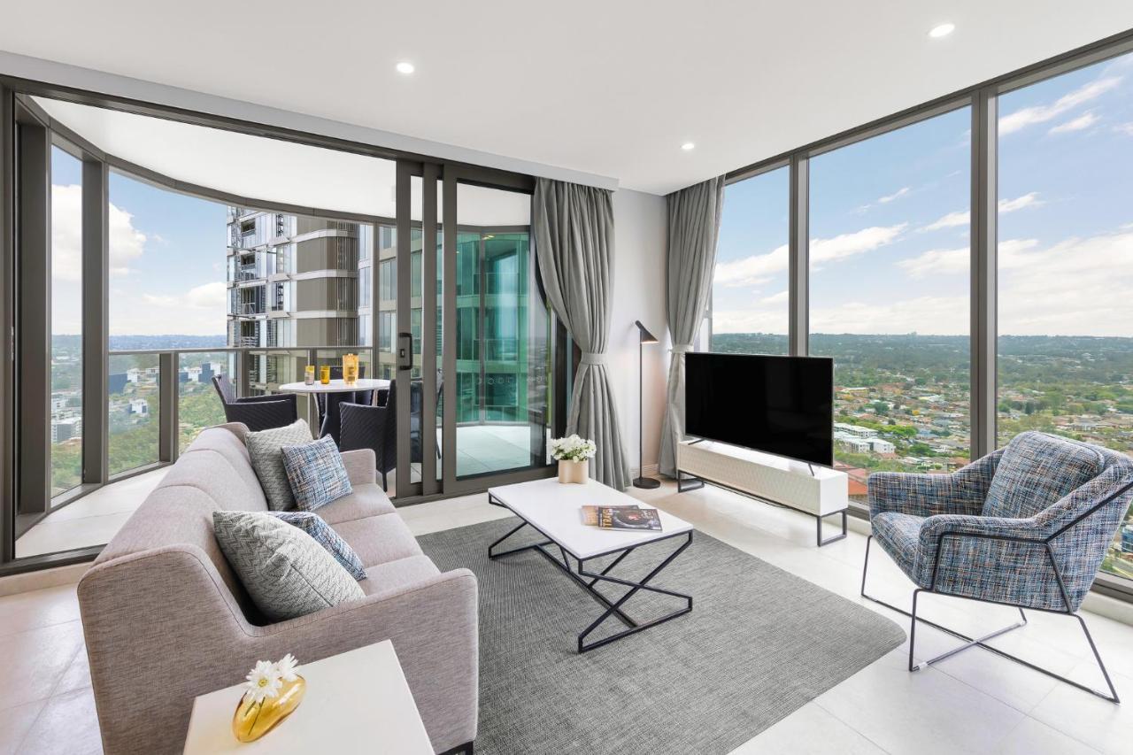 Meriton Suites George Street, Parramatta ซิดนีย์ ภายนอก รูปภาพ