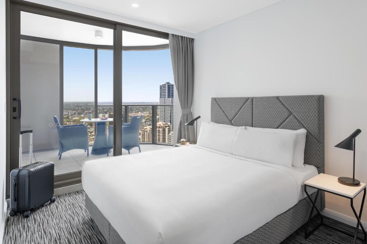 Meriton Suites George Street, Parramatta ซิดนีย์ ภายนอก รูปภาพ