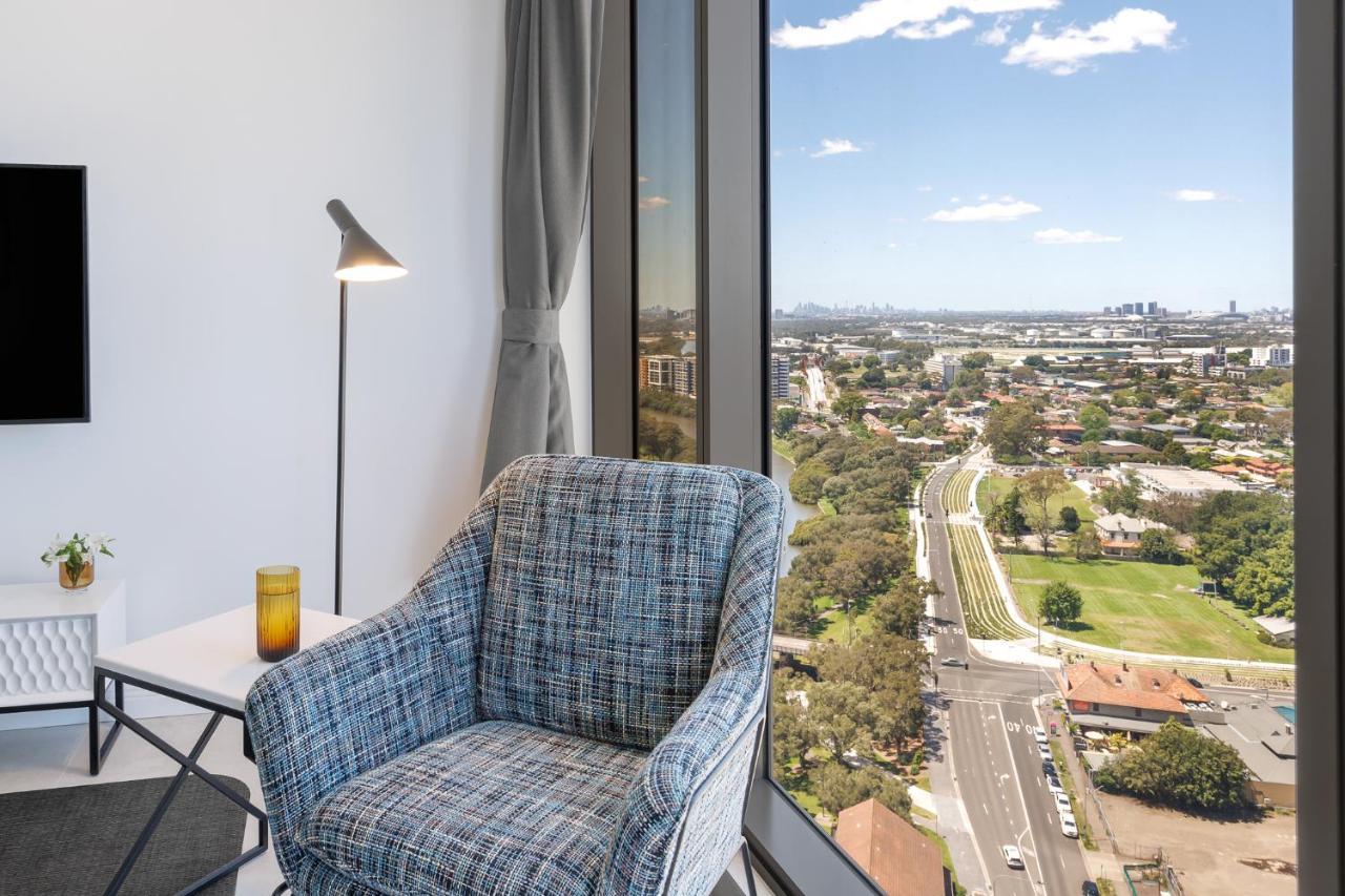 Meriton Suites George Street, Parramatta ซิดนีย์ ภายนอก รูปภาพ