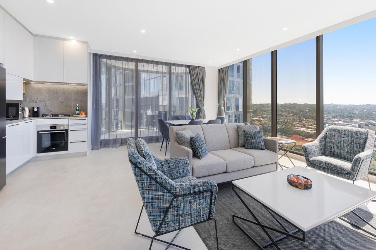 Meriton Suites George Street, Parramatta ซิดนีย์ ภายนอก รูปภาพ