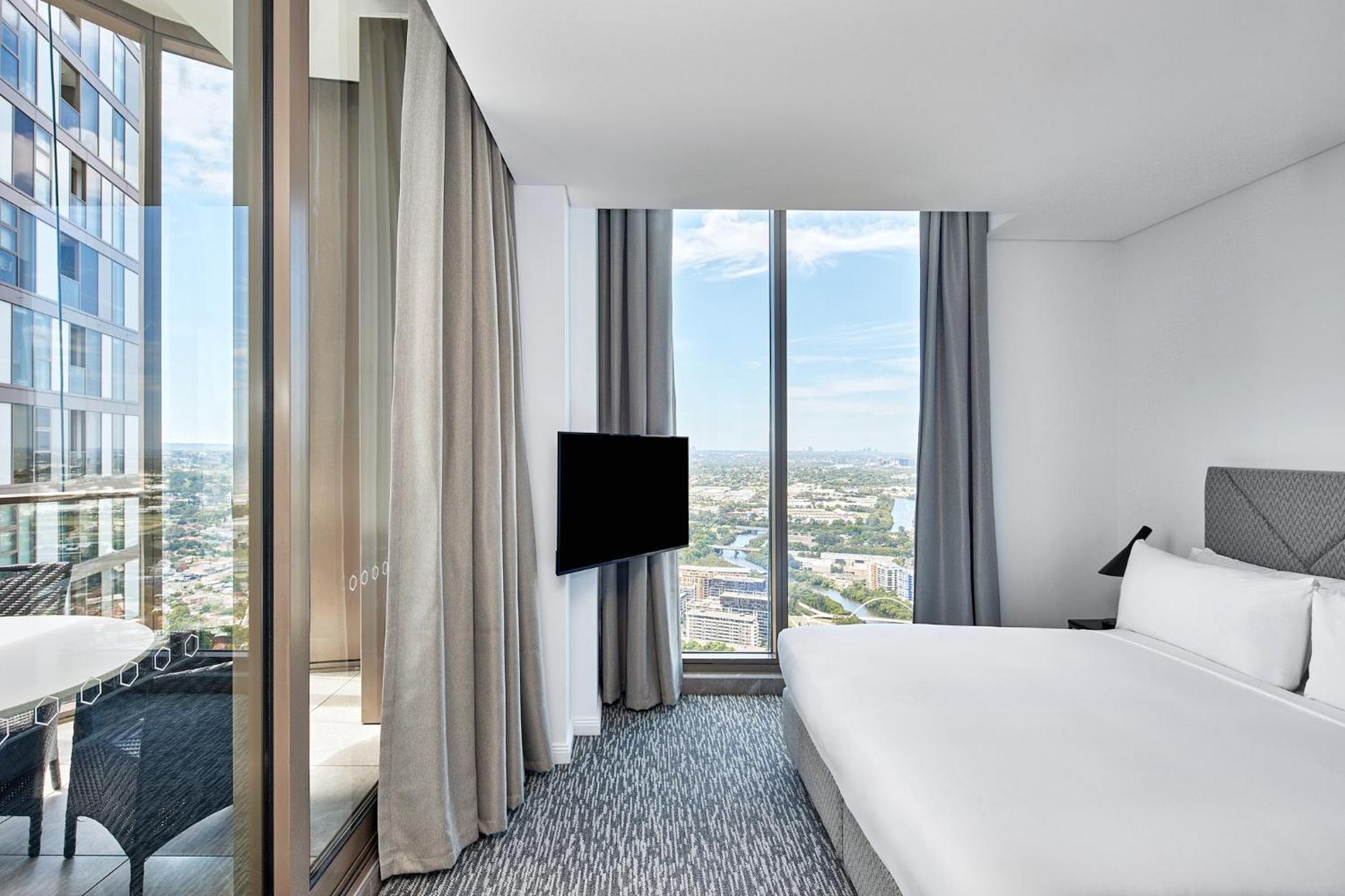 Meriton Suites George Street, Parramatta ซิดนีย์ ภายนอก รูปภาพ