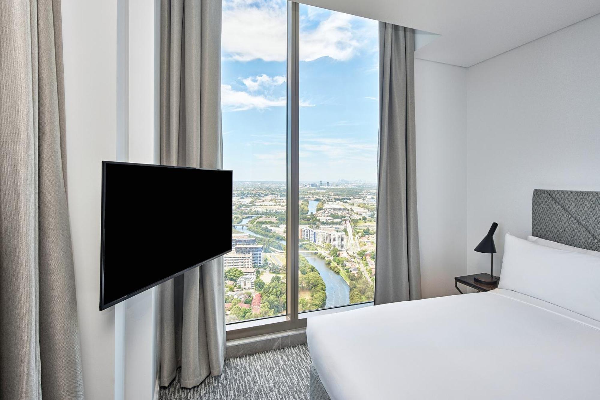 Meriton Suites George Street, Parramatta ซิดนีย์ ภายนอก รูปภาพ
