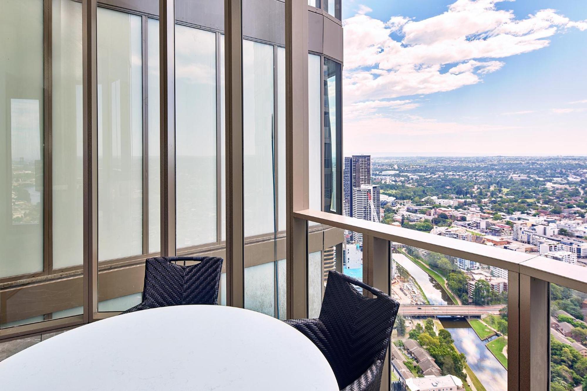 Meriton Suites George Street, Parramatta ซิดนีย์ ภายนอก รูปภาพ