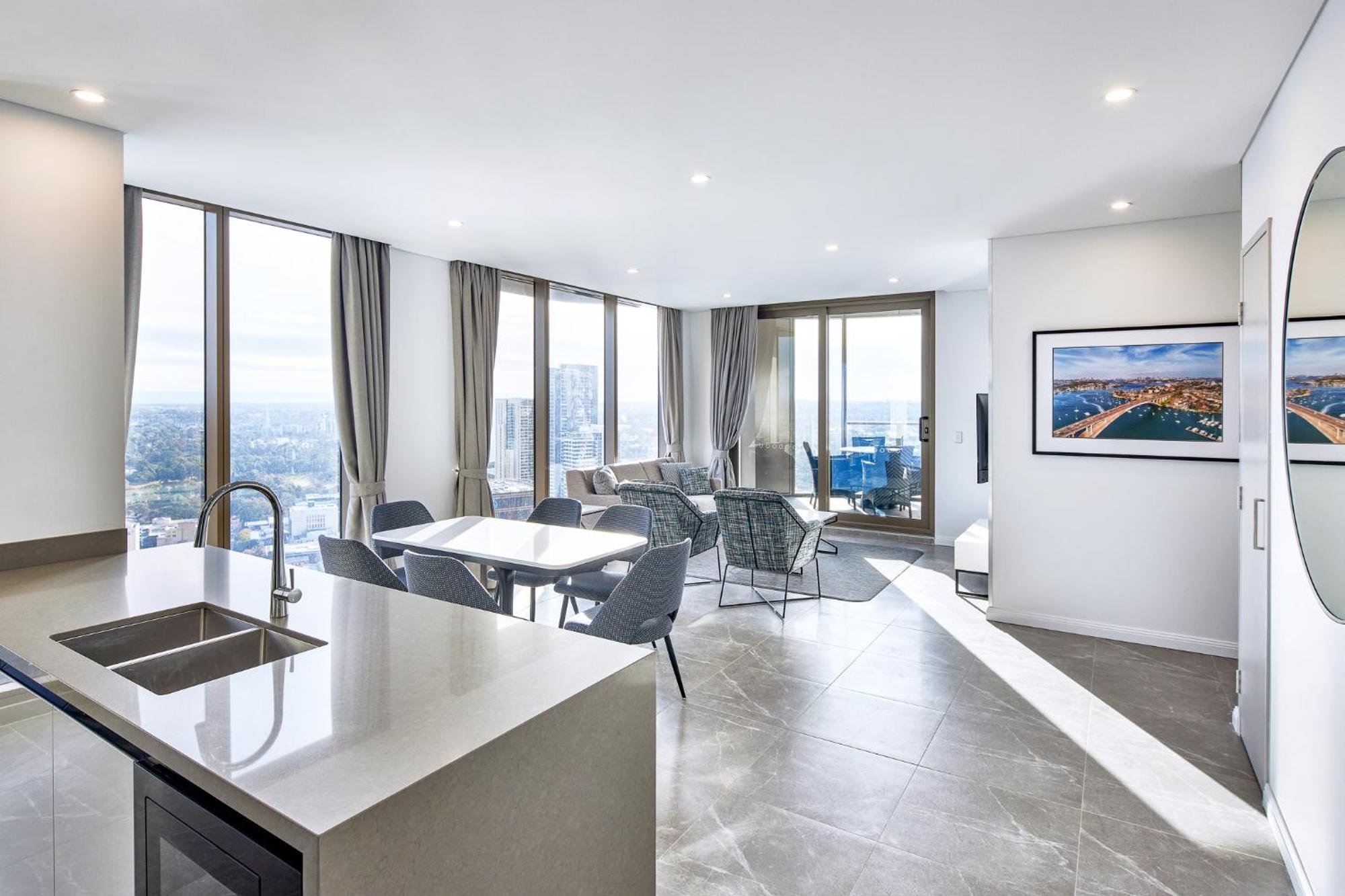 Meriton Suites George Street, Parramatta ซิดนีย์ ภายนอก รูปภาพ