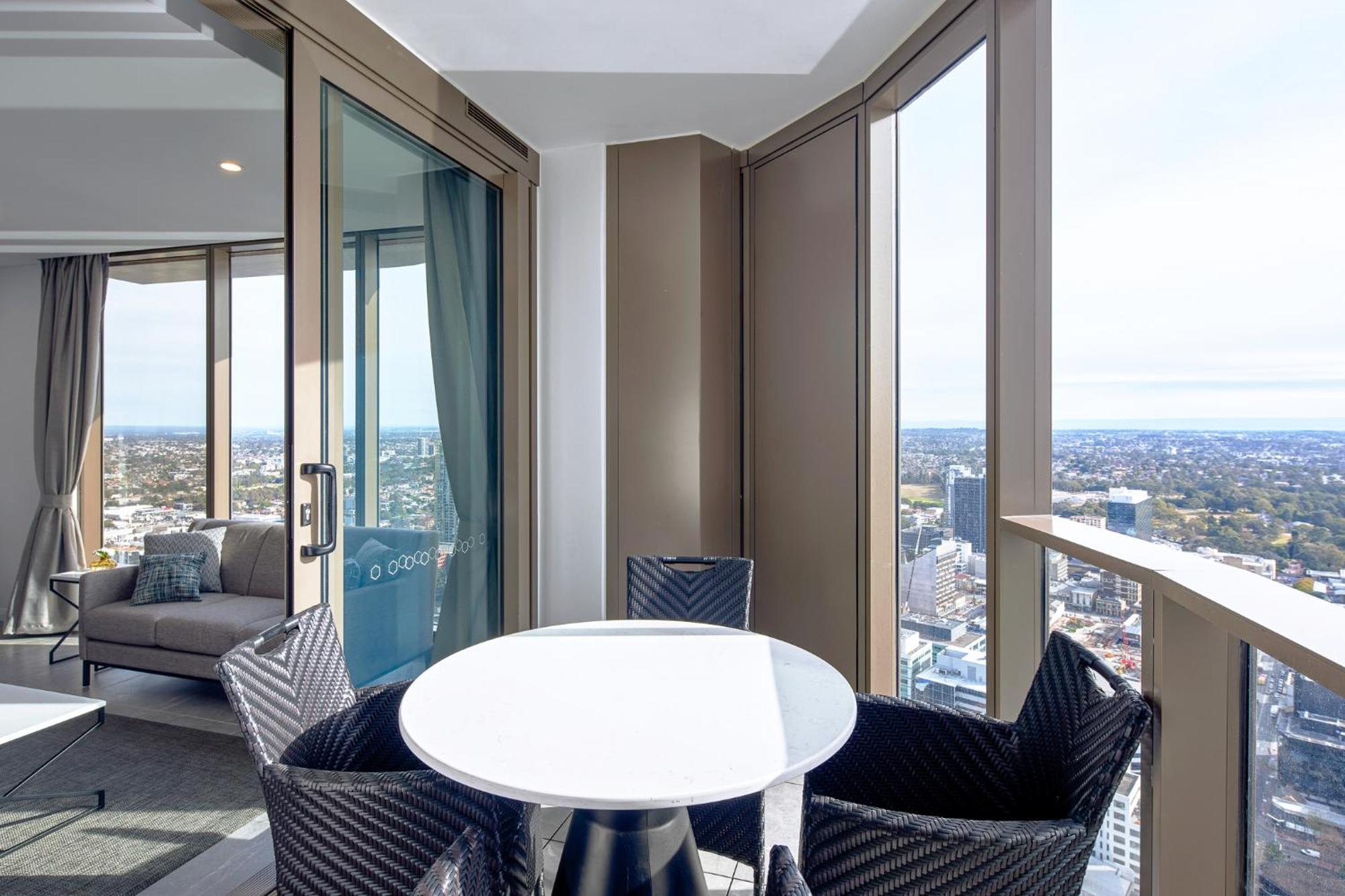 Meriton Suites George Street, Parramatta ซิดนีย์ ภายนอก รูปภาพ