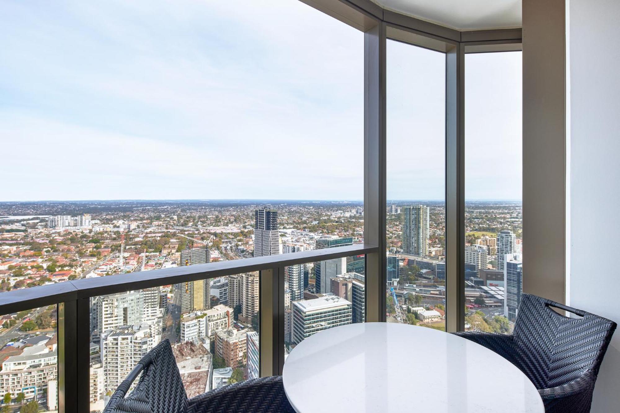 Meriton Suites George Street, Parramatta ซิดนีย์ ภายนอก รูปภาพ