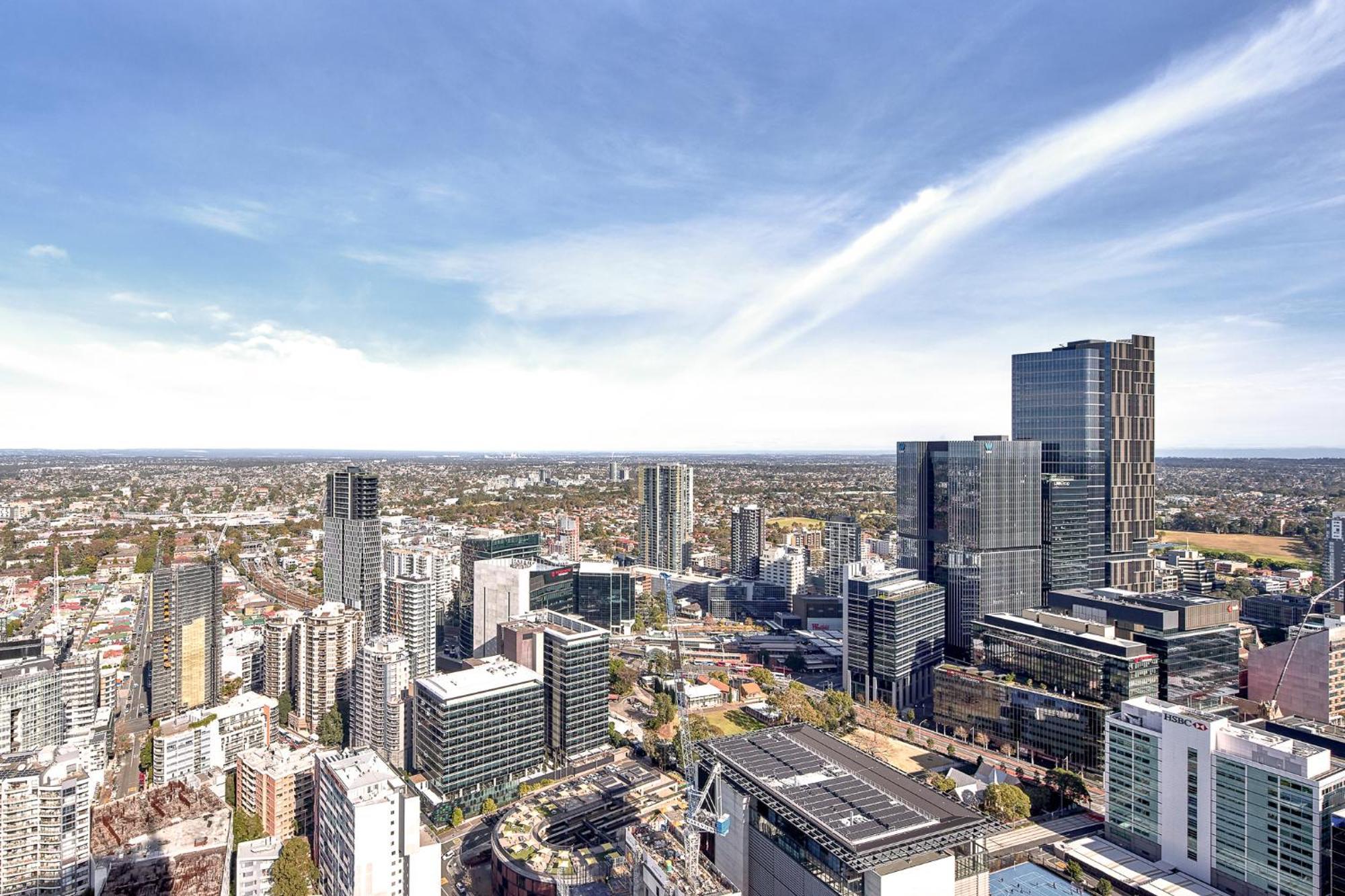 Meriton Suites George Street, Parramatta ซิดนีย์ ภายนอก รูปภาพ