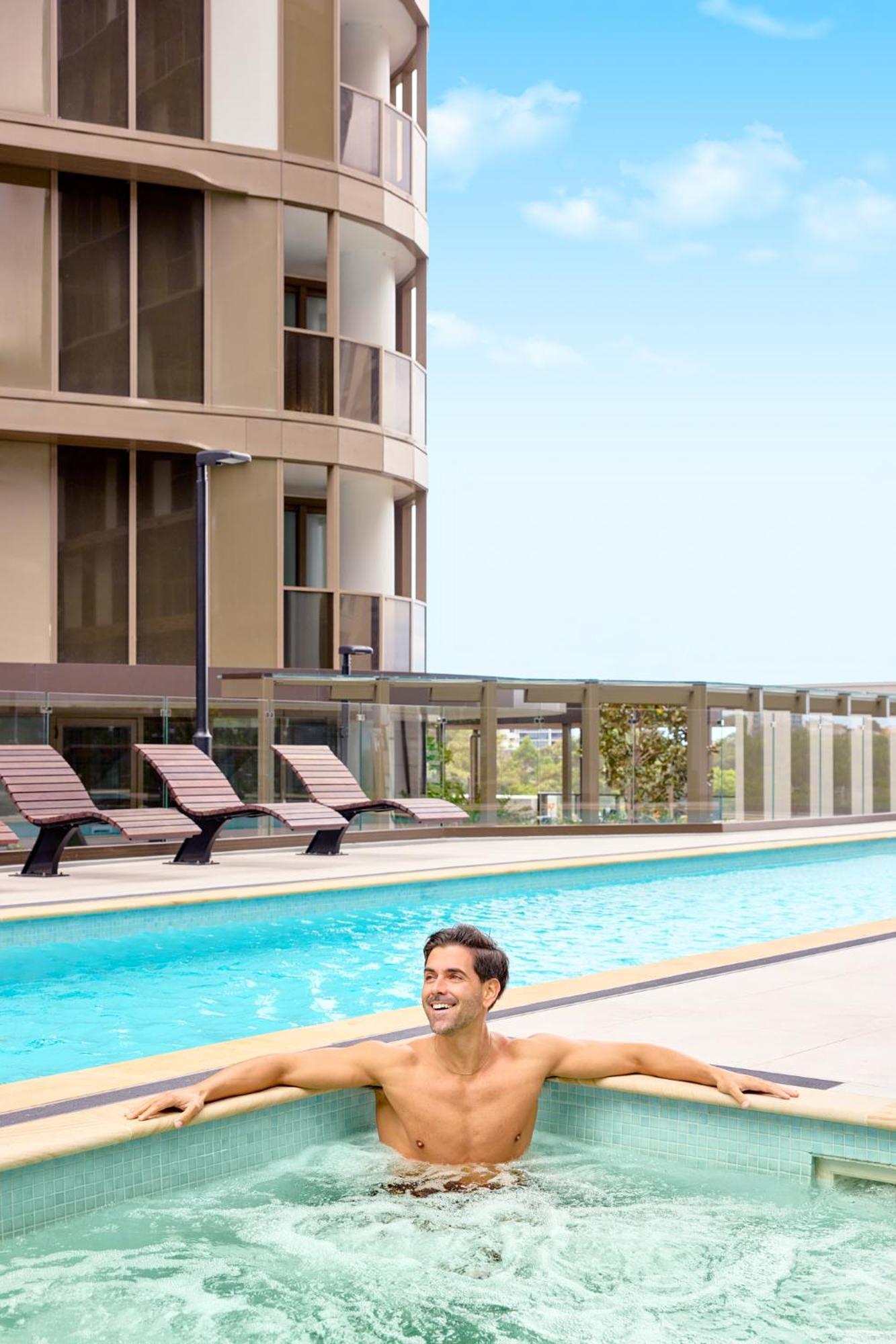 Meriton Suites George Street, Parramatta ซิดนีย์ ภายนอก รูปภาพ