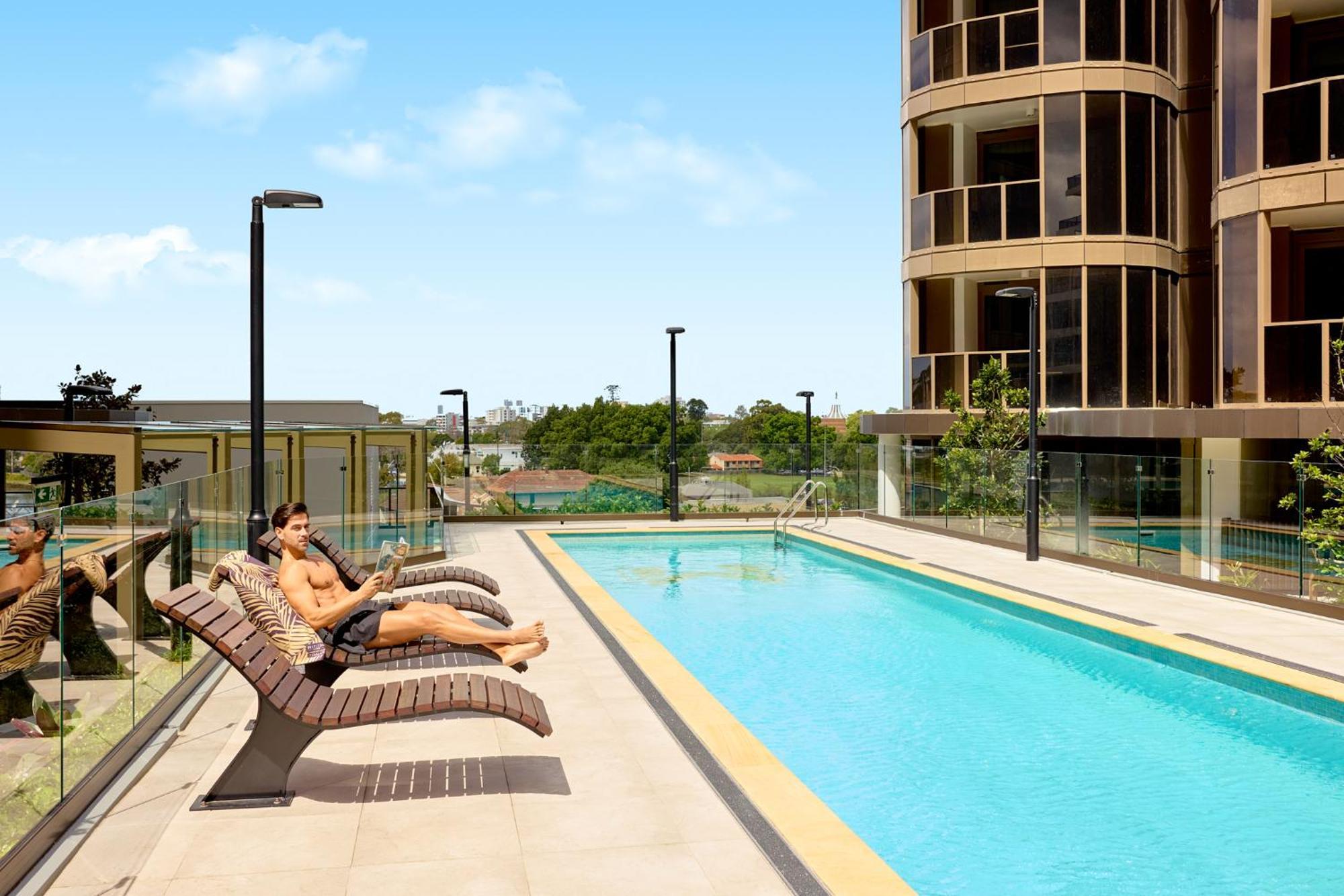 Meriton Suites George Street, Parramatta ซิดนีย์ ภายนอก รูปภาพ